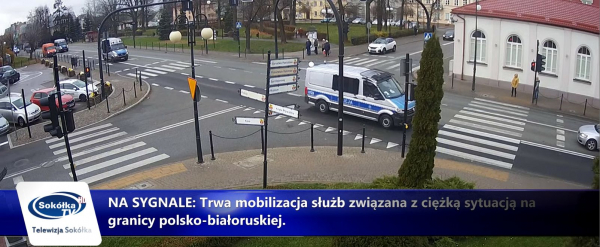 NA SYGNALE: Dziś przez Sok&oacute;łkę przejechała masa radiowoz&oacute;w [Film]