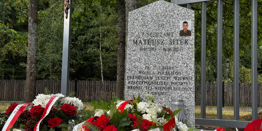 Obrońca polskiej granicy, który zginął na posterunku doczekał się swojego pomnika.