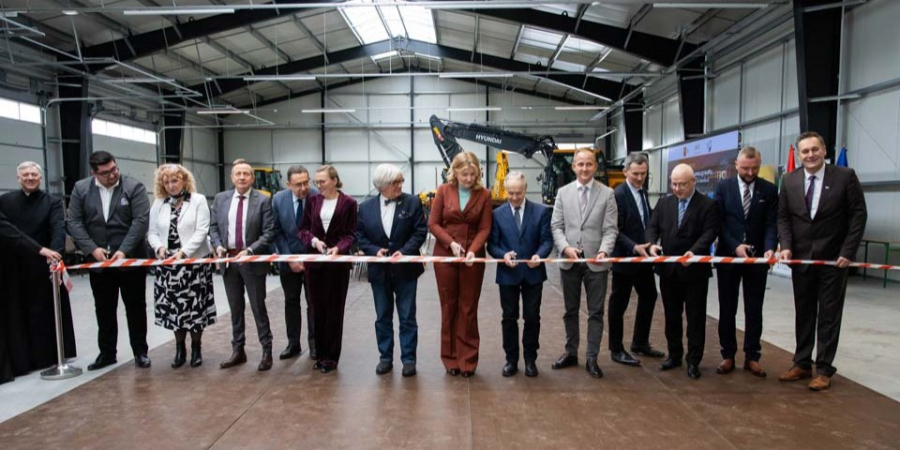 W Sokółce otwarto Branżowe Centrum Umiejętności w dziedzinie drogownictwa