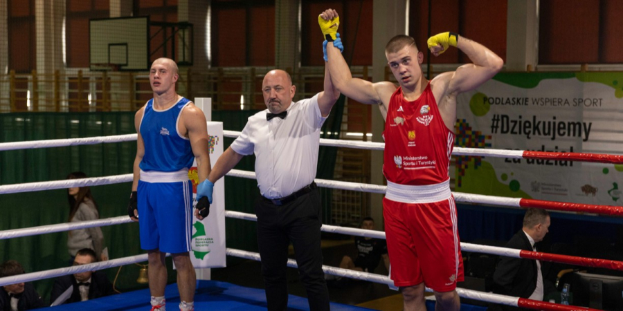 Pięściarz z Sokółki w półfinale Mistrzostw Polski.